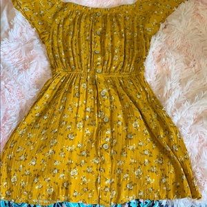 Juniors Button down dress